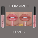 Batom de textura cremosa 4 cores à prova d'água - Compre 2 e leve 4 -  Frete Grátis