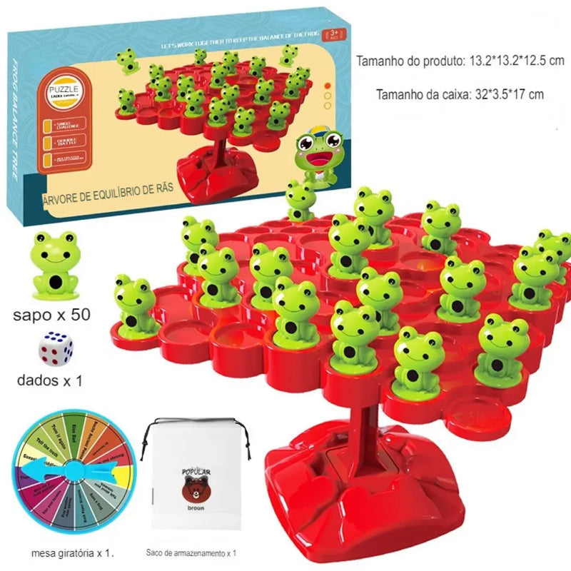 Sapo na Gangorra -  A melhor diversão em família. Quem vai levar a melhor nessa? - Frete Grátis