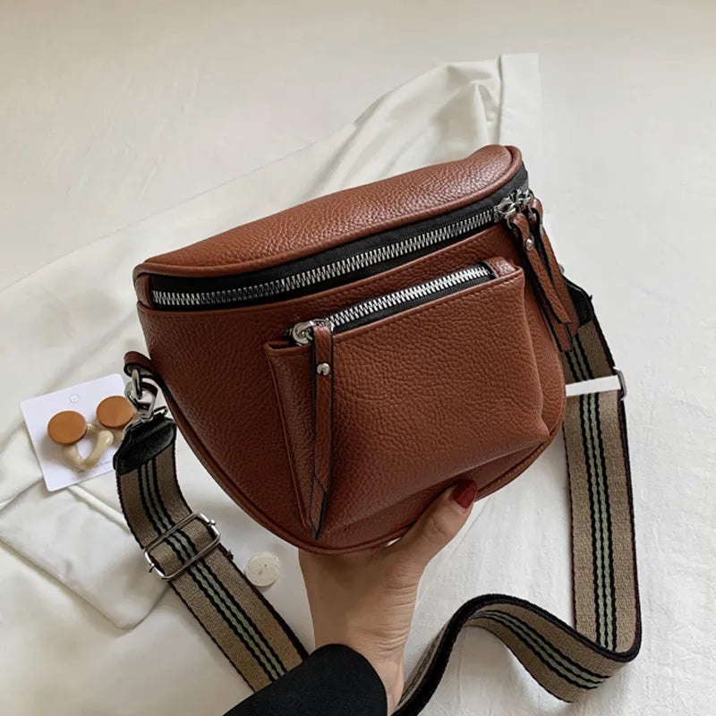 Bolsa de Ombro Prática – Crossbody Luna -  50%off + Frete Grátis
