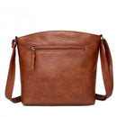 Bolsa de Couro Transversal  -  Frete Grátis