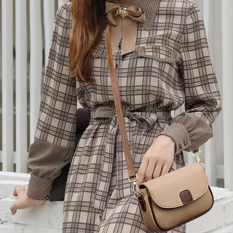 Bolsa Feminina De Couro Crossbody - Luyza - Frete Grátis