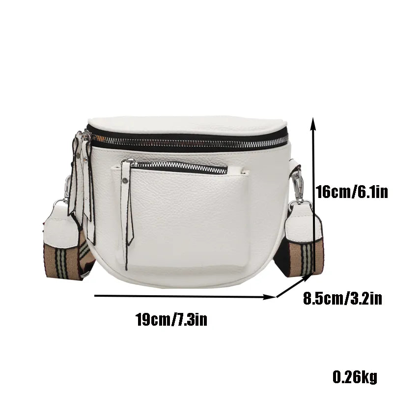 Bolsa de Ombro Prática – Crossbody Luna -  50%off + Frete Grátis
