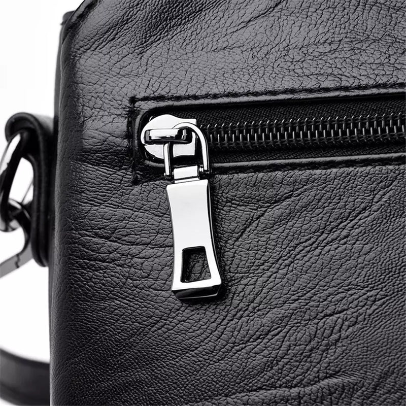 Bolsa de Couro Transversal - Marilu Clássica - Frete Grátis