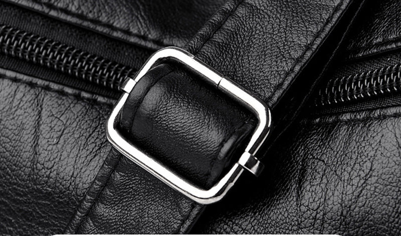 Bolsa casual de couro - Nanny - Frete Grátis