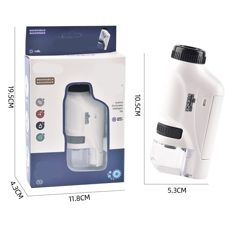 Microscópio de bolso - Mini Pocket Educativo  - Frete Grátis