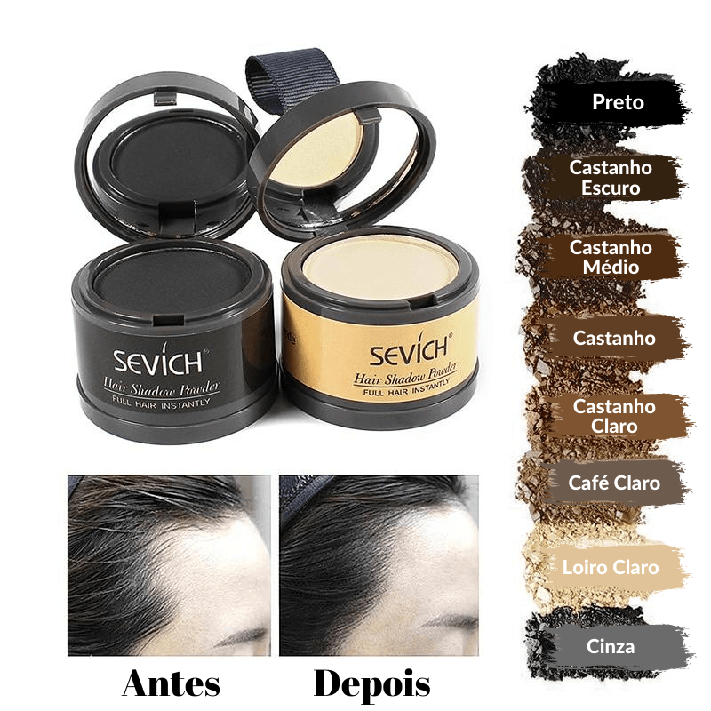 Reparador Capilar - BeautyHair  (Disfarça Cabelos Brancos e Esconde Falhas) - Shop Da Fábrica