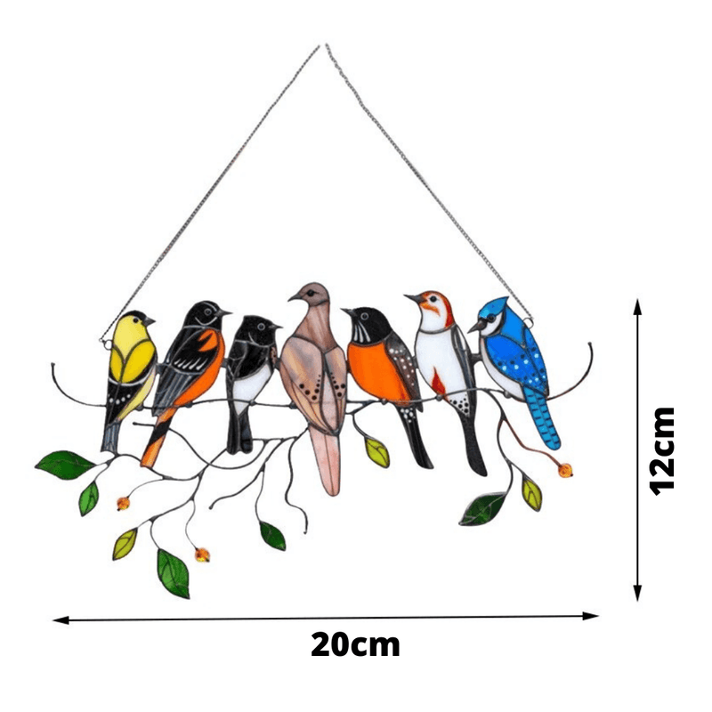 🐦Painel de Pássaros Decorativo🐦 - Shop Da Fábrica
