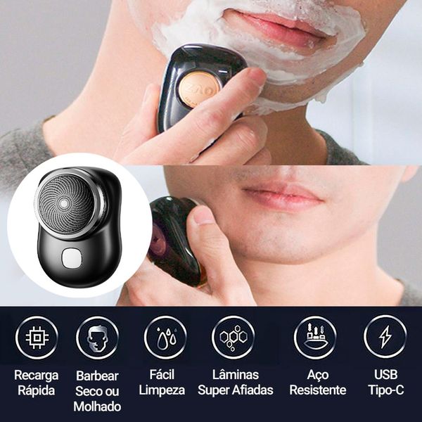 Mini Barbeador Elétrico - Sharver Line Up™