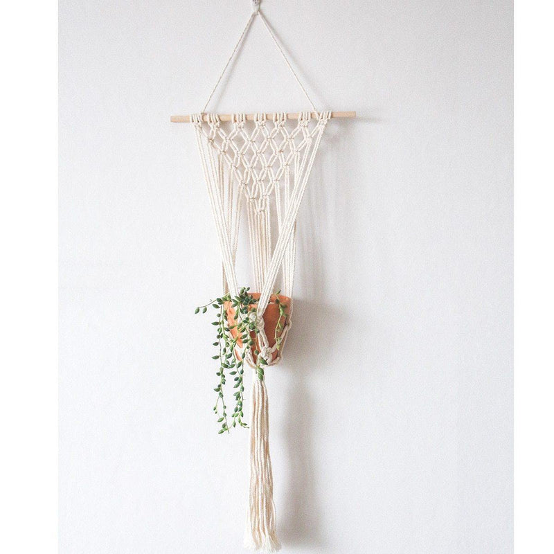 🎍 Suporte Para Vasos De Macramê Artesanal🎍 - Shop Da Fábrica