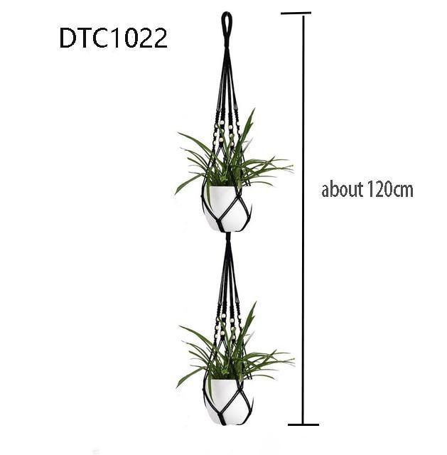 🎍 Suporte Para Vasos De Macramê Artesanal🎍 - Shop Da Fábrica