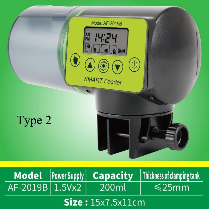 Alimentador Automático para Peixe - Dosador de Ração para Aquário - Shop Da Fábrica