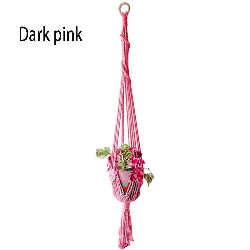 🎍 Suporte Para Vasos De Macramê Artesanal🎍 - Shop Da Fábrica