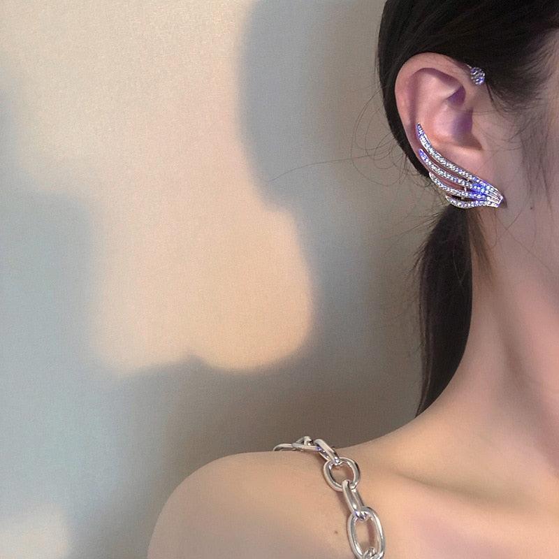 Brincos de Asa de Anjo - Shop Da Fábrica