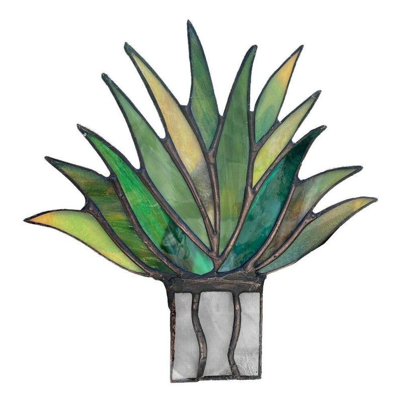 🌺 Planta Em Vitral Decorativa🌺 - Shop Da Fábrica