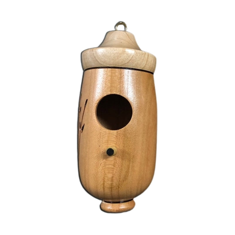 💕Presente de casa de beija-flor de madeira para amantes da natureza - Shop Da Fábrica