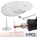 Kit Mini Lâmina de Serra Circular - 10pcs - Shop Da Fábrica