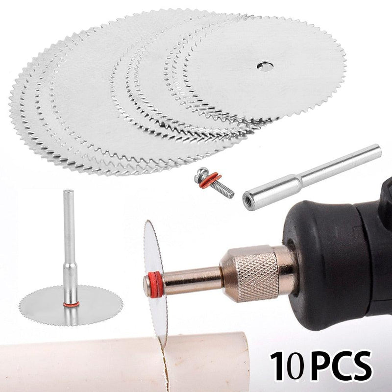 Kit Mini Lâmina de Serra Circular - 10pcs - Shop Da Fábrica