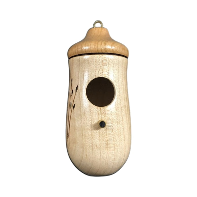 💕Presente de casa de beija-flor de madeira para amantes da natureza - Shop Da Fábrica