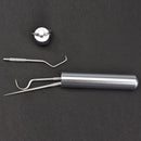 Conjunto de limpeza dental em aço inoxidável 7 peças - Shop Da Fábrica