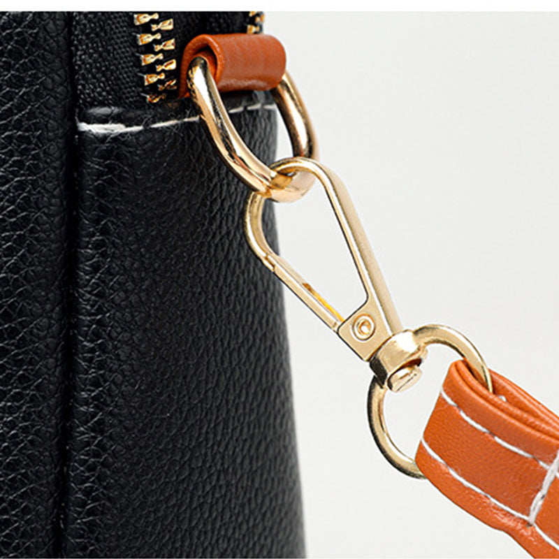 Bolsa de Couro - Feminice Crossbody - Frete Grátis