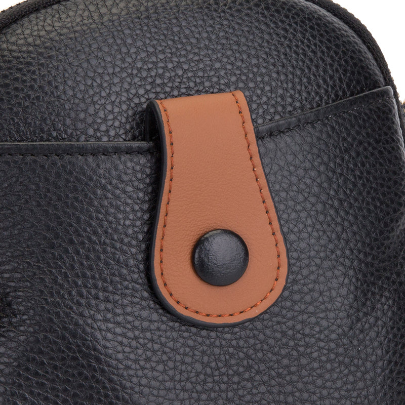 Bolsa de Couro - Feminice Crossbody - Frete Grátis