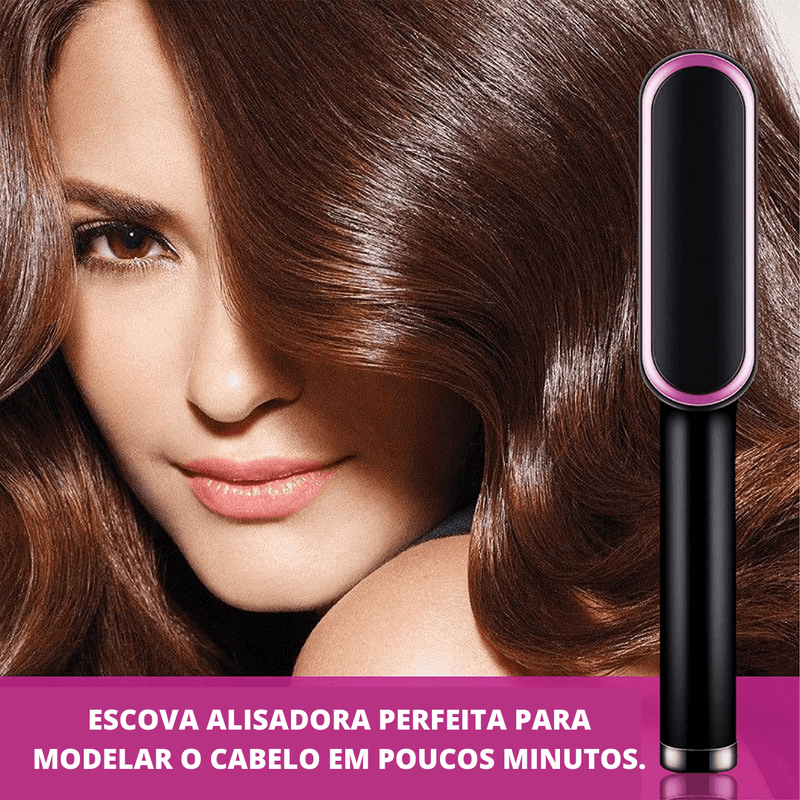 Escova Alisadora - Alisax Profissional - Shop Da Fábrica